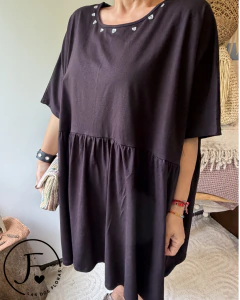 Imagen de Remeron / Vestido · Lupe · con apliques