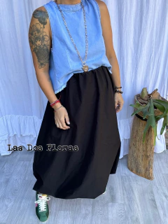 Falda baloon Negra - comprar online