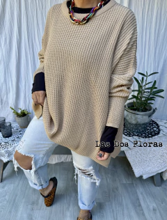 Maxi Sweater • Flora • super ancho oversize en internet