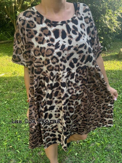 Imagen de Vestido oversize super amplio Print