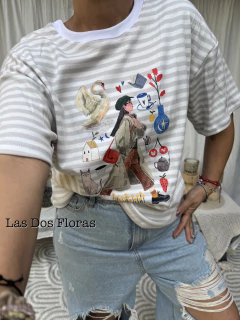 Remera rayada • mujeres únicas • en internet