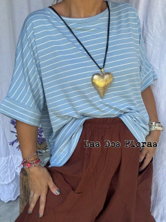 Remeron ancho a rayas