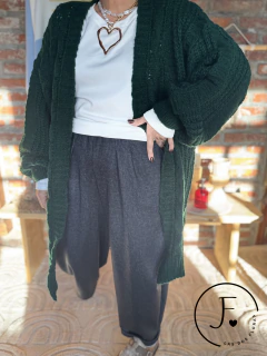 Imagen de Saco trenzado mohair a puro color