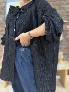 Blusa • Inesita.•. Negra , cuello del AmoR para todo el año - comprar online