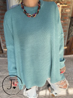 Maxi Sweater • Flora • super ancho oversize en internet
