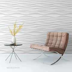 PAPEL DE PAREDE ONDULADO - EFEITO ONDAS 3D