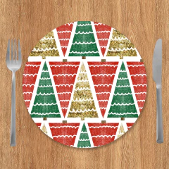 Jogo De 6 Capas De Sousplat Supla Árvore de Natal Md15 - comprar online