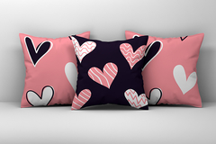 Kit 3 Capas de Almofadas Decorativas Infantil Love 103