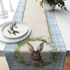 Caminho de Mesa Trilho de Mesa Páscoa - Coelho Azul - comprar online