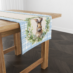 Caminho de Mesa Trilho de Mesa Páscoa - Coelho Azul na internet