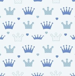 Papel de Parede Infantil Coroas Meninos na internet