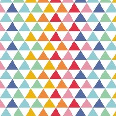 Papel de Parede Geométrico Triângulos Coloridos - 29 na internet