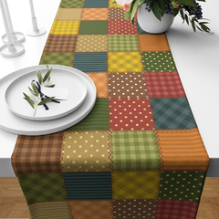 Caminho de Mesa Trilho de Mesa Festa Junina Patchwork - Md03