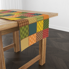 Caminho de Mesa Trilho de Mesa Festa Junina Patchwork - Md03 - comprar online