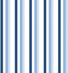 Papel de Parede Listrado Azul - 02 na internet