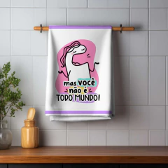 Pano De Prato Atoalhado Copa Cozinha Frases de Mãe - comprar online