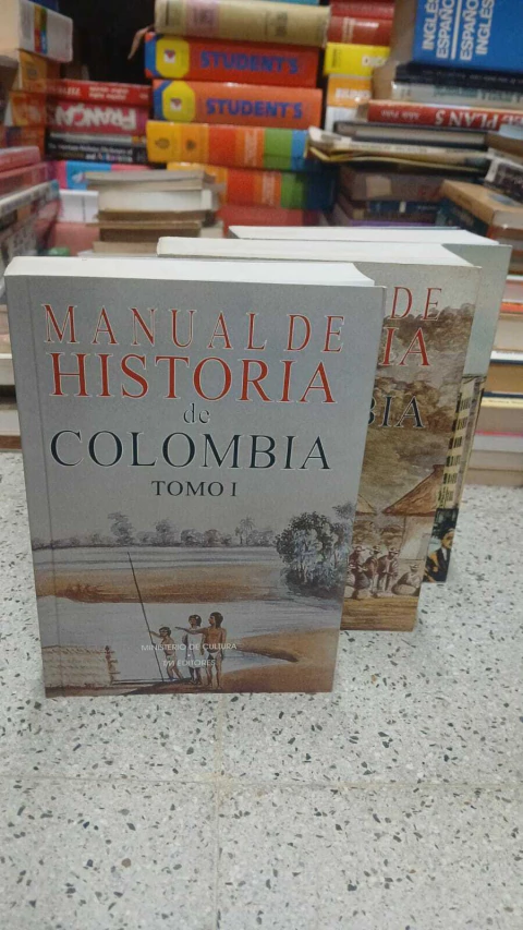 Manual Historia De Colombia (tres tomos) Ministerio De Cultura -precio libros- Editores TM