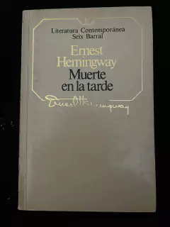 Muerte en la tarde - Ernest Hemingway - Precio libro - Editorial Seix Barral - ISBN 9586141012 9875661589 |