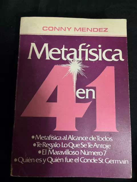 Metafísica 4 en 1 - Conny Mendez - Precio Libro Graficas León - ISBN: 9806114264