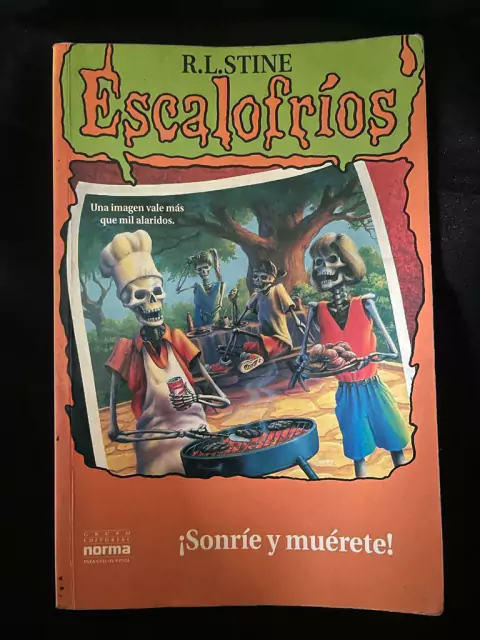 Sonríe y muérete - R. l. Stine - Precio libro - Editorial Norma - ISBN 9580429715 - 97895804229715