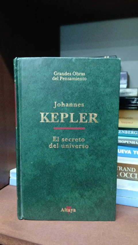 El Secreto Del Universo, Grandes Obras Del Pensamiento, Joohannes Kepler- precio libro-ISBN 9788448701468