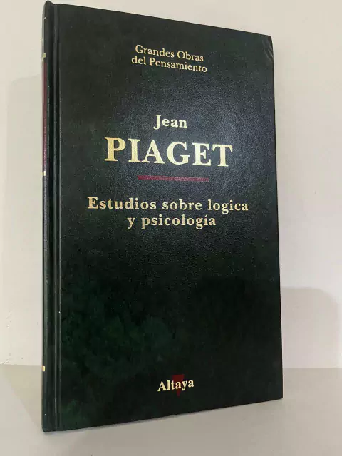 Estudios sobre lógica y psicologia - Jean Piget - Precio Libro Editorial Altaya - ISBN:8448701194 978-84-487-0119-2