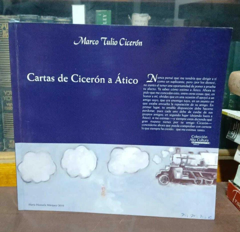 Cartas De Cicerón, Marco Tulio Cicerón - precio libro- Editorial Grafoprint ISBN 9788424918118
