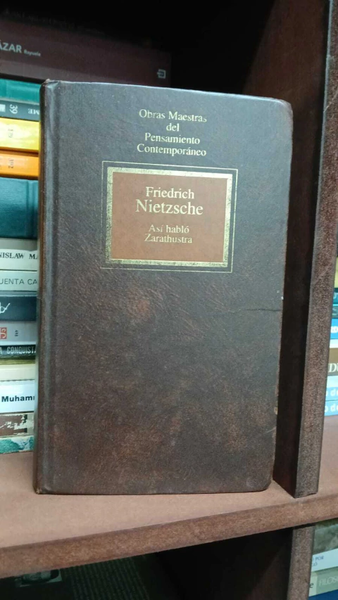 Así Hablo Zarathustra, Friedrich Nietzsche -precio libro- Editorial Planeta - ISBN 8439521707