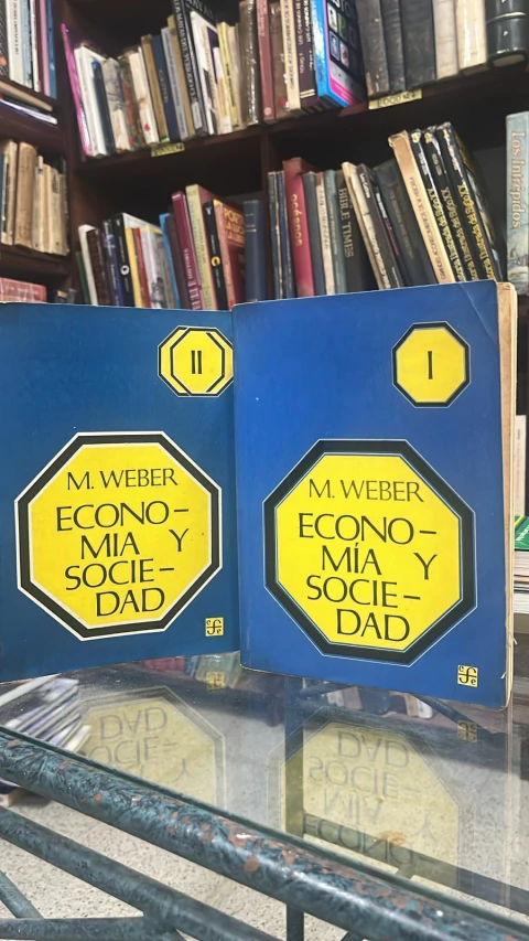 Economica y Sociedad, tomo I y II M. weber -precio del libro- Editorial Fondo de Cultura Economica ISBN 9788413373058