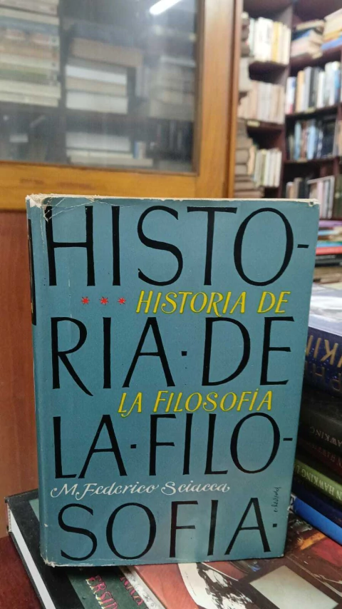 Historia De La Filosofía, Mr Federico Sciacca -precio libro- Editorial Luis Miracle S.a