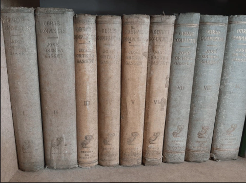 Obras completas - José Ortega y Gasset - Editado por revista de Occidente 9 tomos