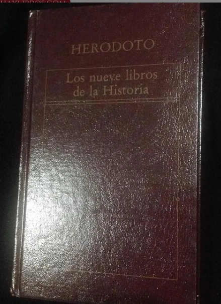 Los Nueve Libros de Historia -Heródoto - Editorial Oveja Negra - ISBN 8482801457