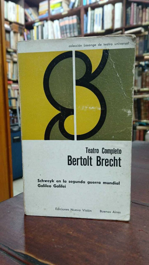 Teatro Completo, Bertolt Brecht -precio libro- Ediciones Nueva Visión ISBN 9788437630434