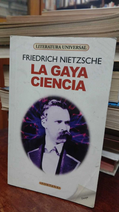 la Gaya Ciencia Friedrich Nietzsche -precio libro- Ediciones Brontes ISBN 9788430968954
