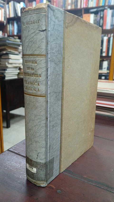 Historia De La literatura Clásica Griega, Gilbert Murray -precio libro- Editorial Albatros
