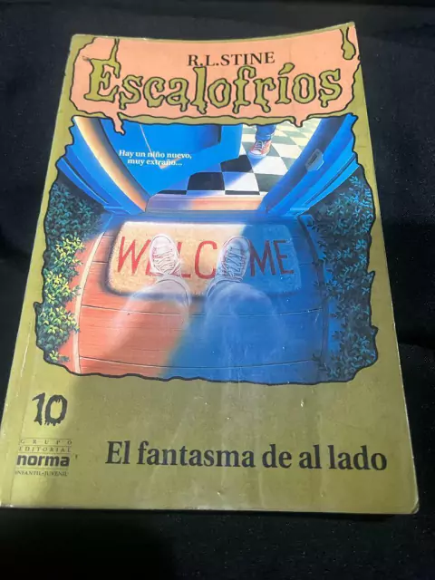 Escalofríos -El fantasma de al lado - R.L Stine - Precio Libro Editorial Norma - ISBN: 9789580432562