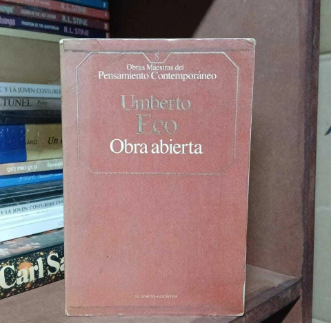 Obra Abierta, Umberto Eco, precio libro- Editorial Planeta-Agostini ISBN 8439500084