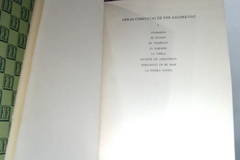 Par Lagerkvist : Obras completas-  Emecé Editores : Barrabás  - El enano  - El verdugo  -El paraíso   -La Sibila - y otras . - comprar online