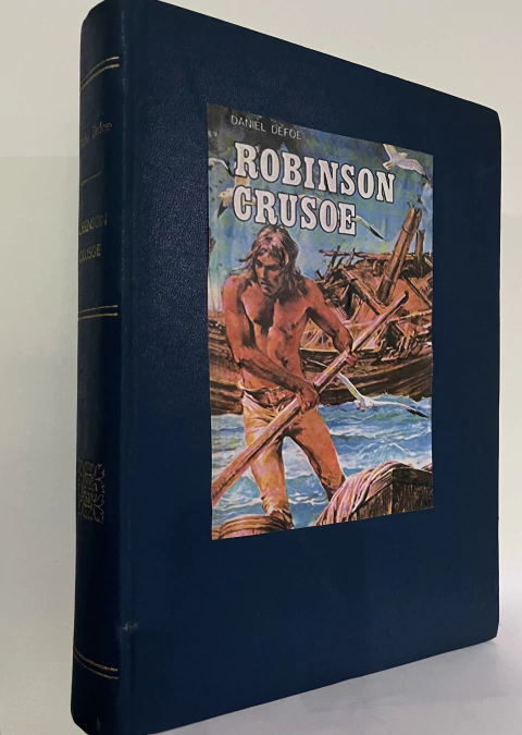 Robinson Crusoe - Daniel Defoe - Ilustrado Por Carybé -Traducido por Julio Cortazar Precio Libro Viau - año de edición en 1945