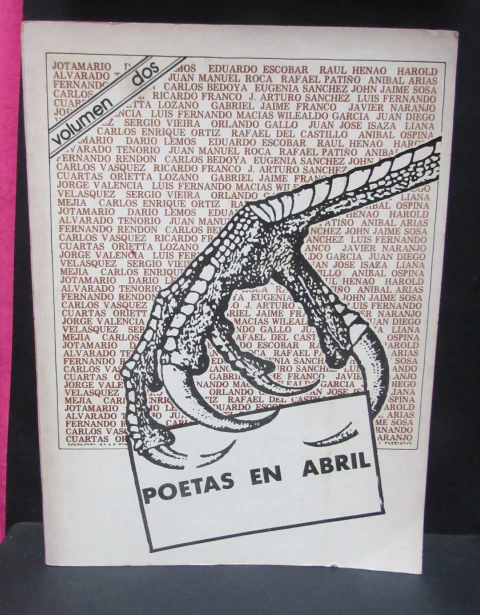 Poetas en Abril: Volumen 2 - compilado por Luz Eugenia Sierra - Precio libro editorial Fundación Talleres