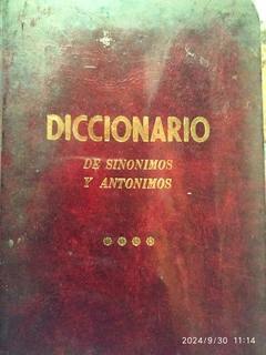 Diccionario de sinónimos y antónimos - Varios Autores - Precio libro - Editorial Voluntad S.A.