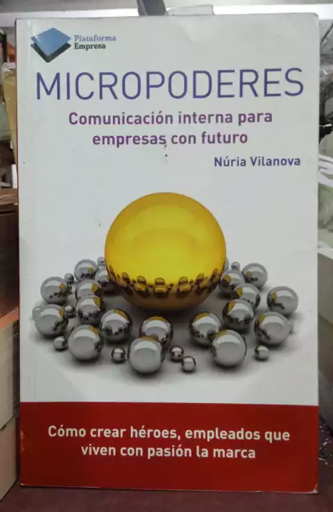 Micropoderes - Núria Vilanova - Precio Libro - Plataforma Editorial ISBN 9788415750673