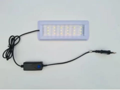 Luminária Hopar Led BL-200 Azul/Branco 9W Bivolt