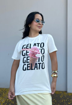 T-shirt Gelato na internet