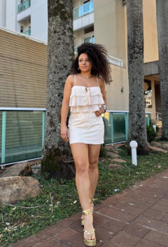 Saia Jeans Bia na internet