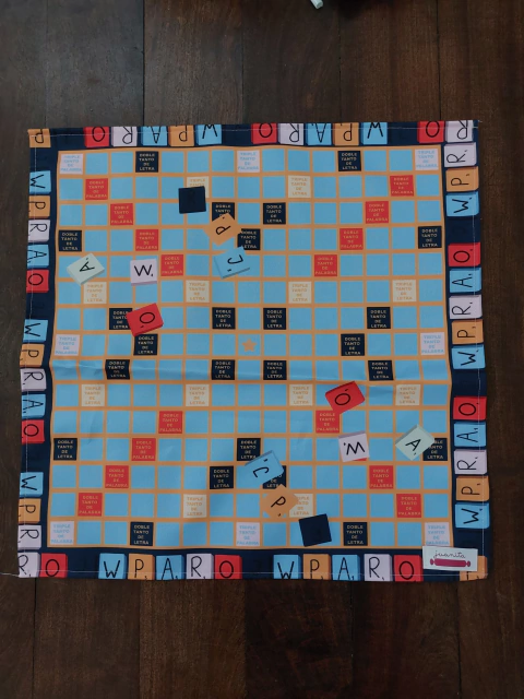 Individuales Juego de letras (x unidad)