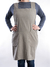 Delantal Japonés - Gris Cemento - comprar online