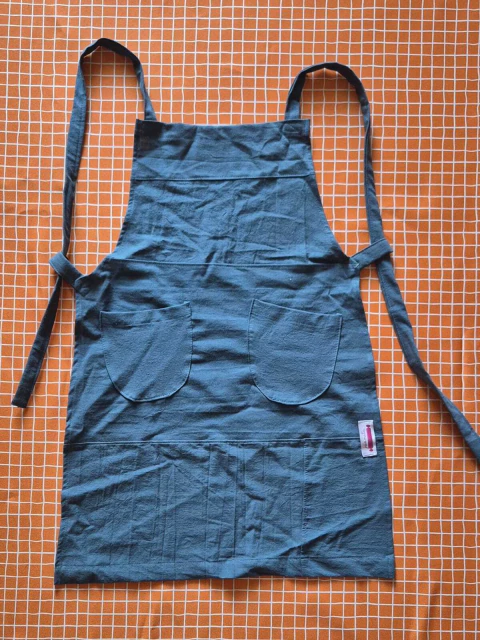 Delantal Infantil tipo japonés patchwork T - comprar online