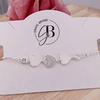 PU 1230 - Pulsera REGULABLE corazones cubics (PL) - comprar online