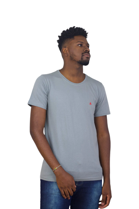 CAMISETA BÁSICA CINZA